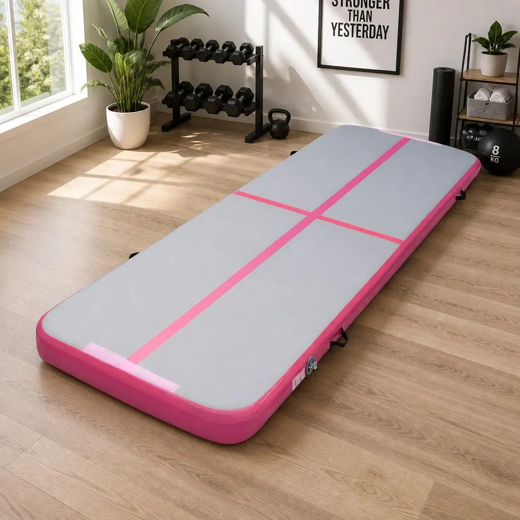 Inflatable Air Track Mat for Gymnastics and Yoga