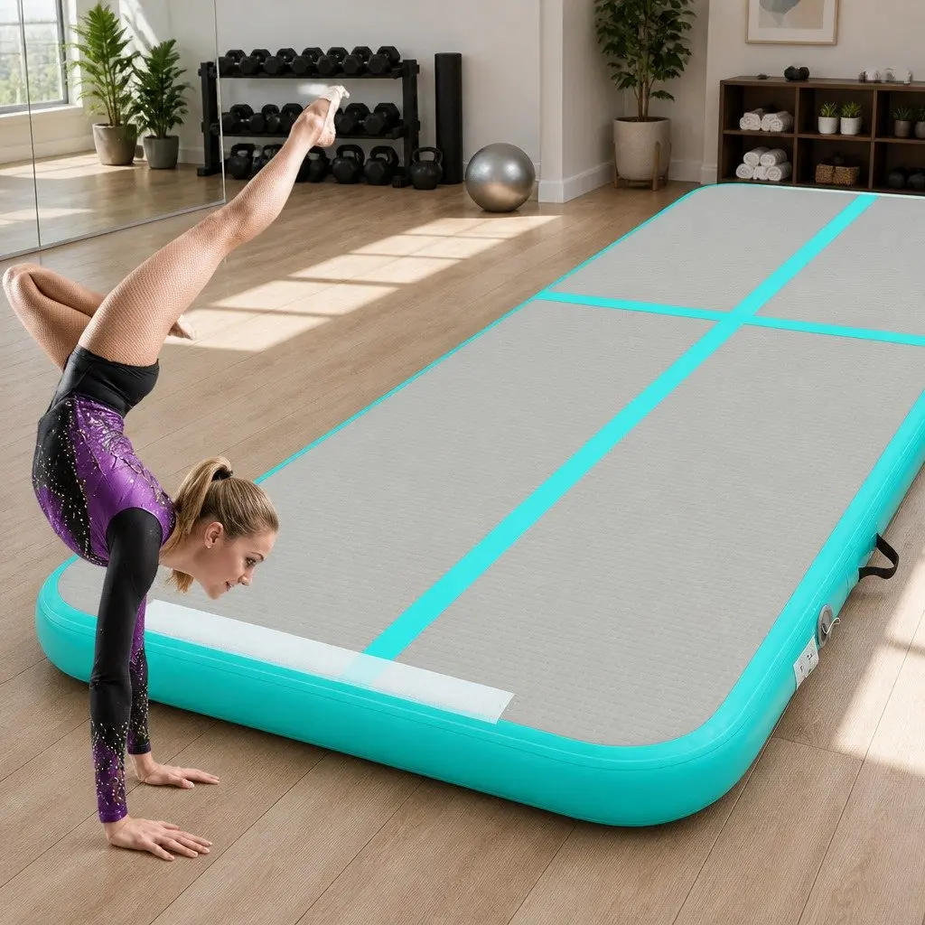Inflatable Air Track Mat 4M for Fitness Fun