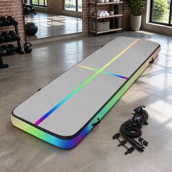 4M Air Track Gymnastics Tumbling Mat Inflatable Exercise Yoga Cheerleading