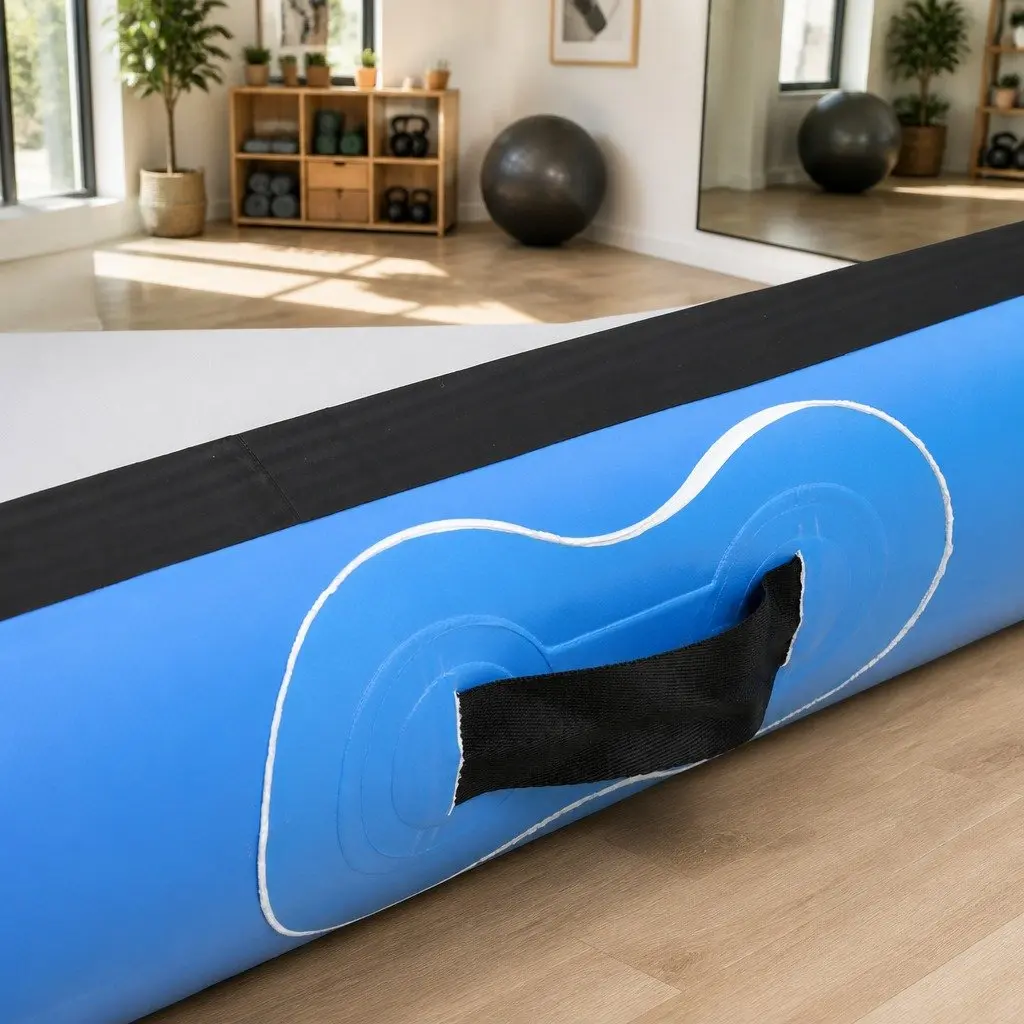 Air Track Mat Multicolour 6M Inflatable Gymnastics Tumbling Training Portable