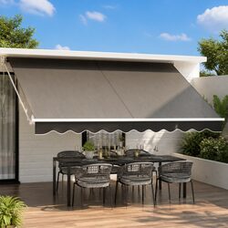 Your New Folding Arm Awning: Perfect for Any Outdoor Setting 4.5m x 3m