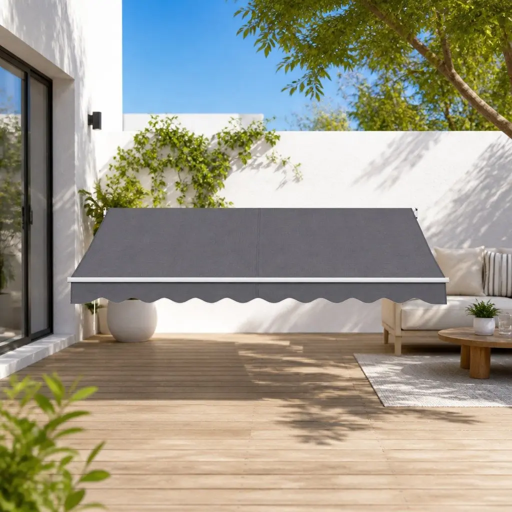 3.5M x 3M Motorised Folding Arm Awning