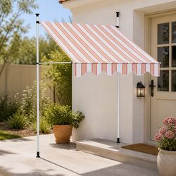 Compact Retractable Awning for Outdoor Use 2X1.8M