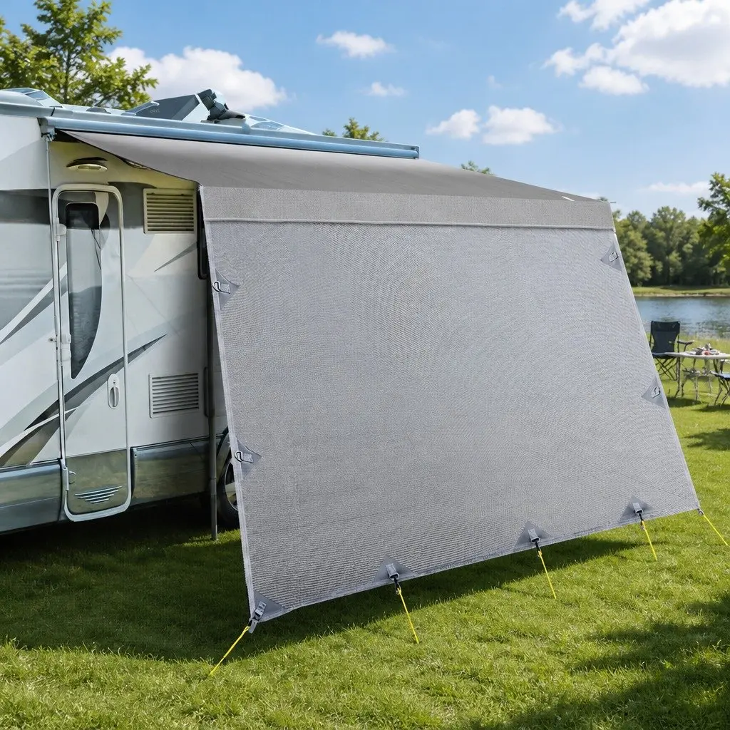 18ft Caravan Awning & Privacy Screen Set