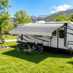 Your 12ft Grey Awning Fabric for Perfect Outdoor Relaxation