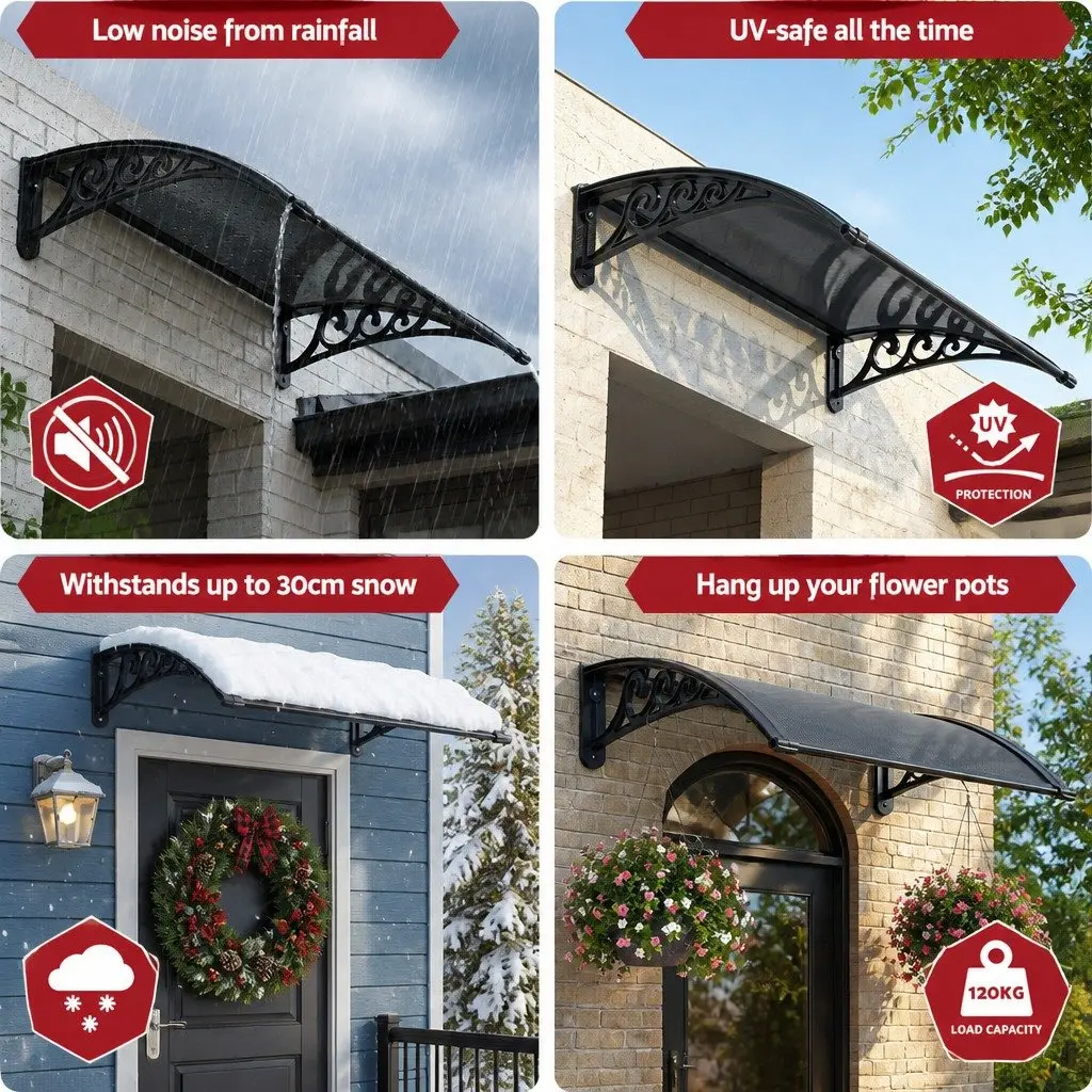 0.6mx0.6m Awning for Weather Protection