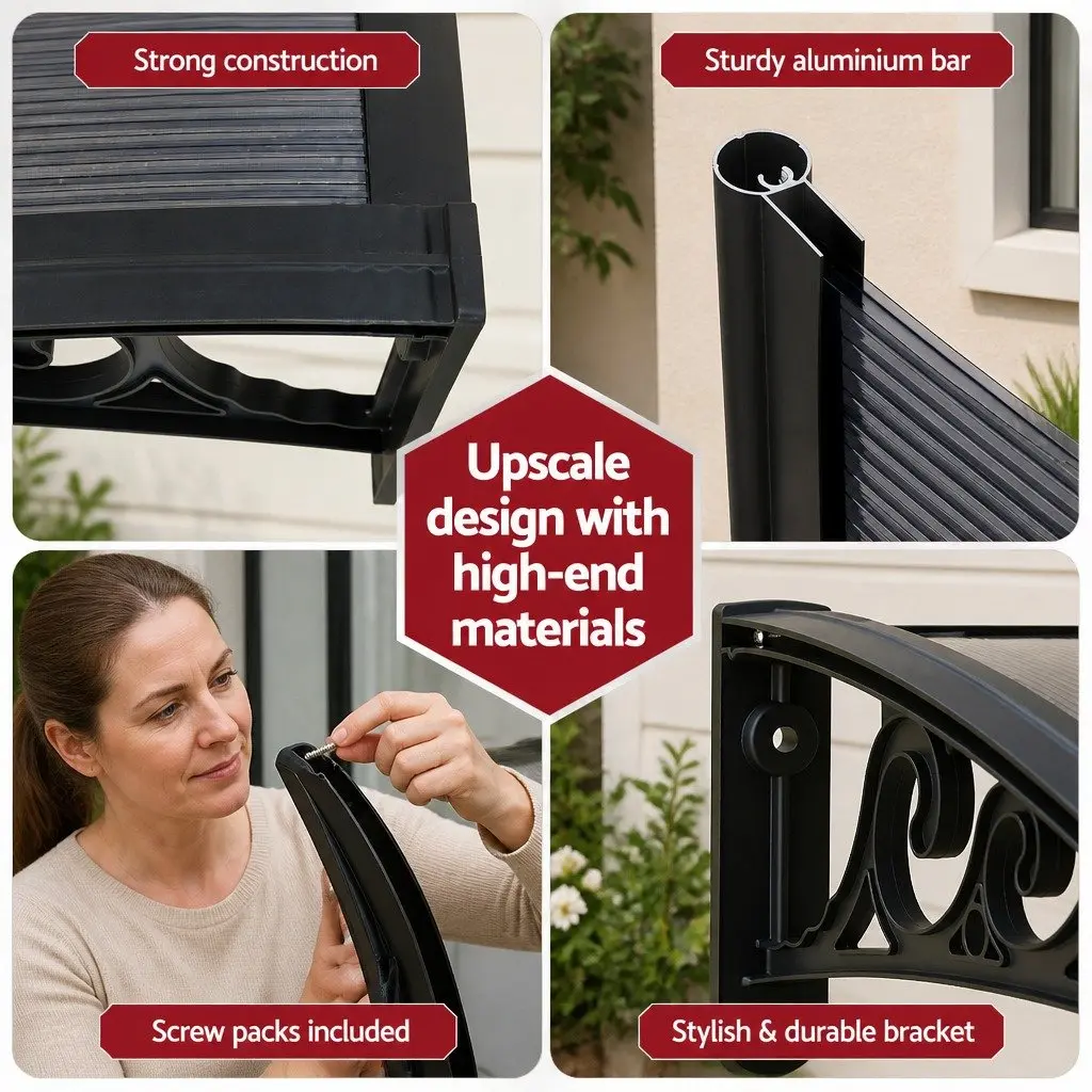 0.6mx0.6m Awning for Weather Protection