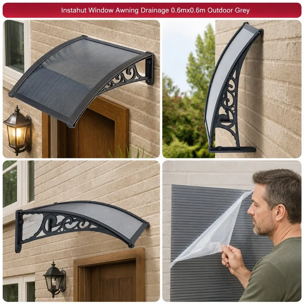 0.6mx0.6m Awning for Weather Protection