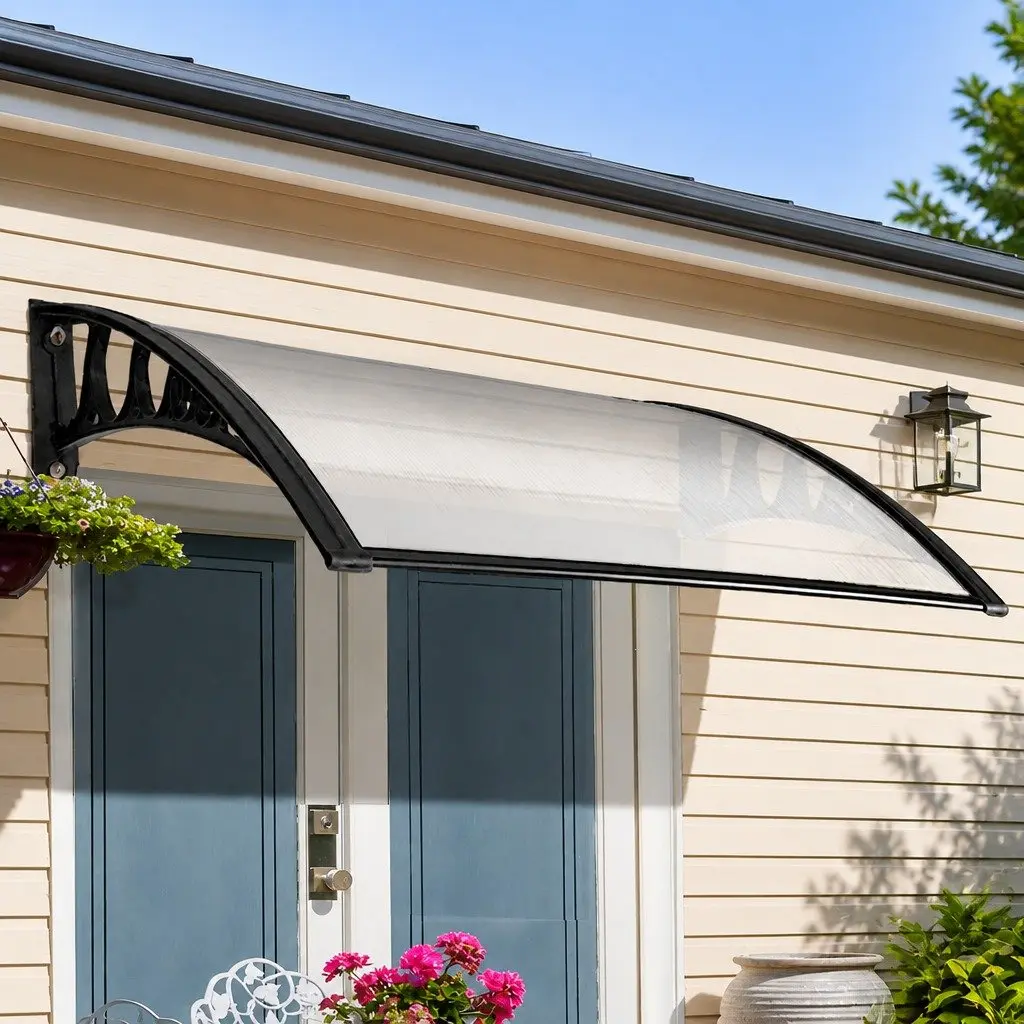 Awning Transparent Panel 1m x 1m UV Rain Resistant DIY Installation