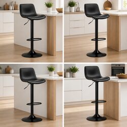 Compact and Functional Bar Stools Set of 4