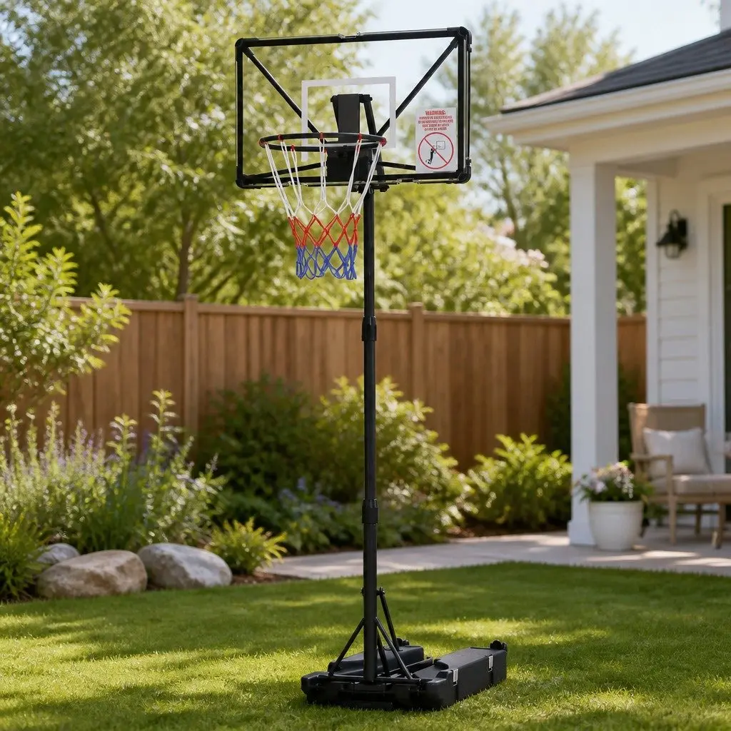 Adjustable Basketball Hoop System