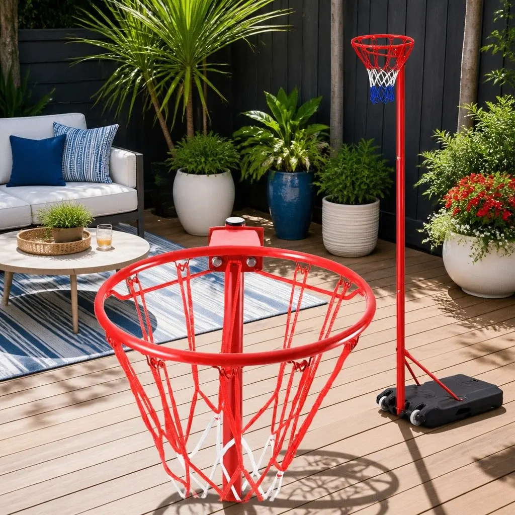 Netball/Basketball Hoop System
