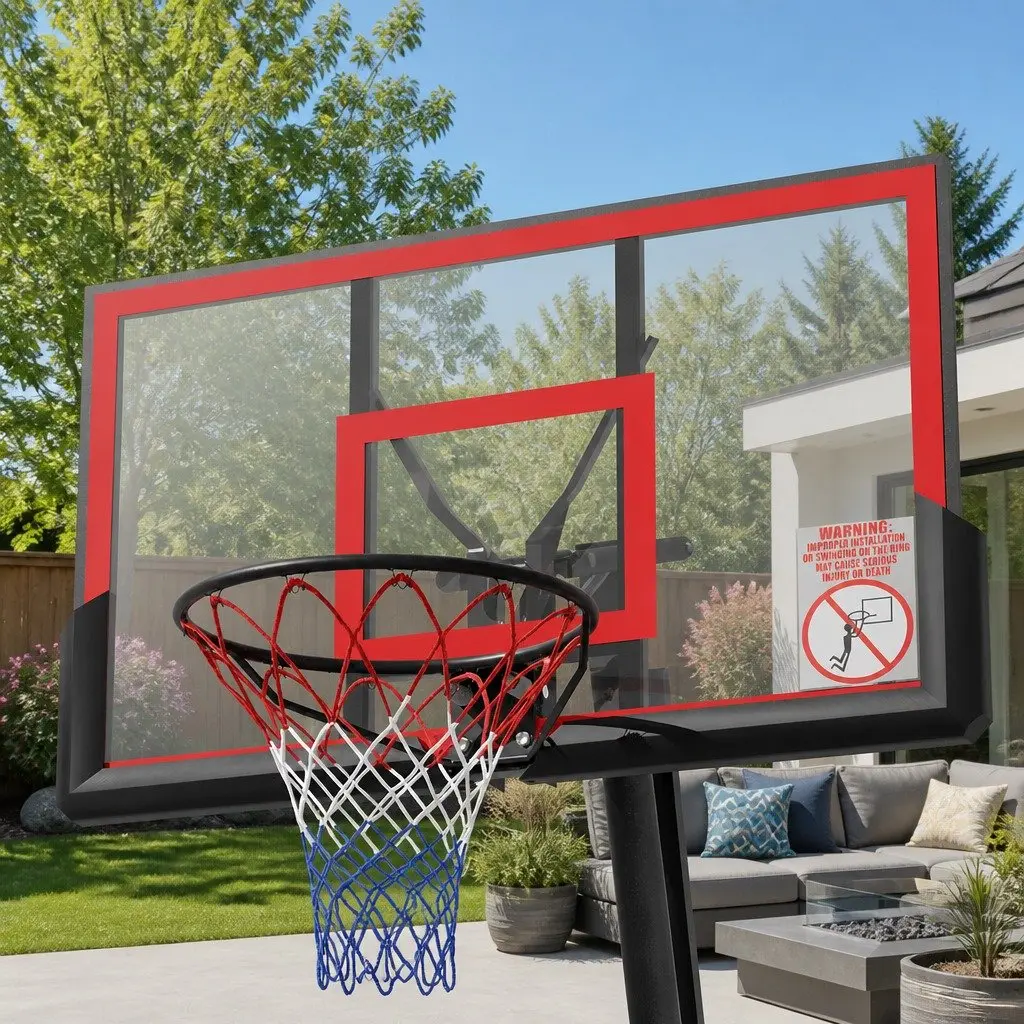 Adjustable Basketball Hoop Stand System