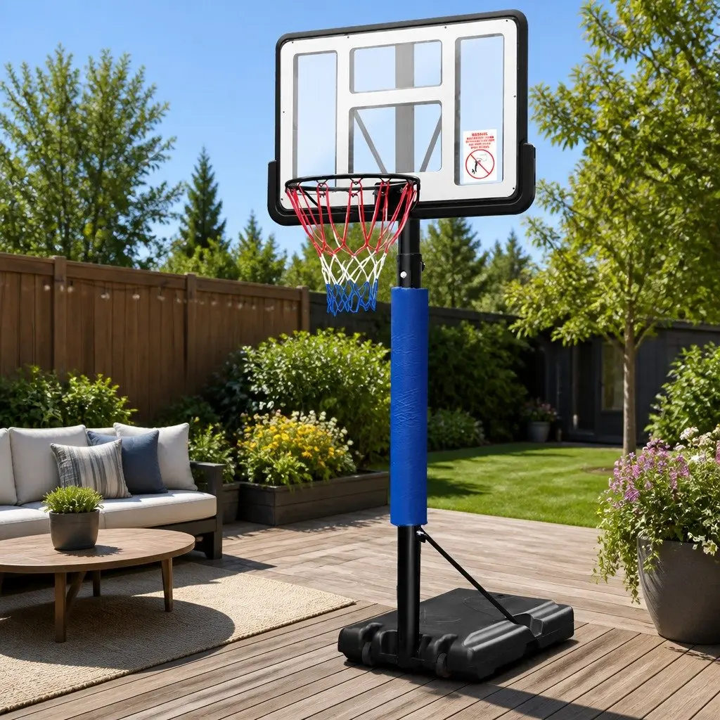 Adjustable Basketball Hoop Stand for Fun