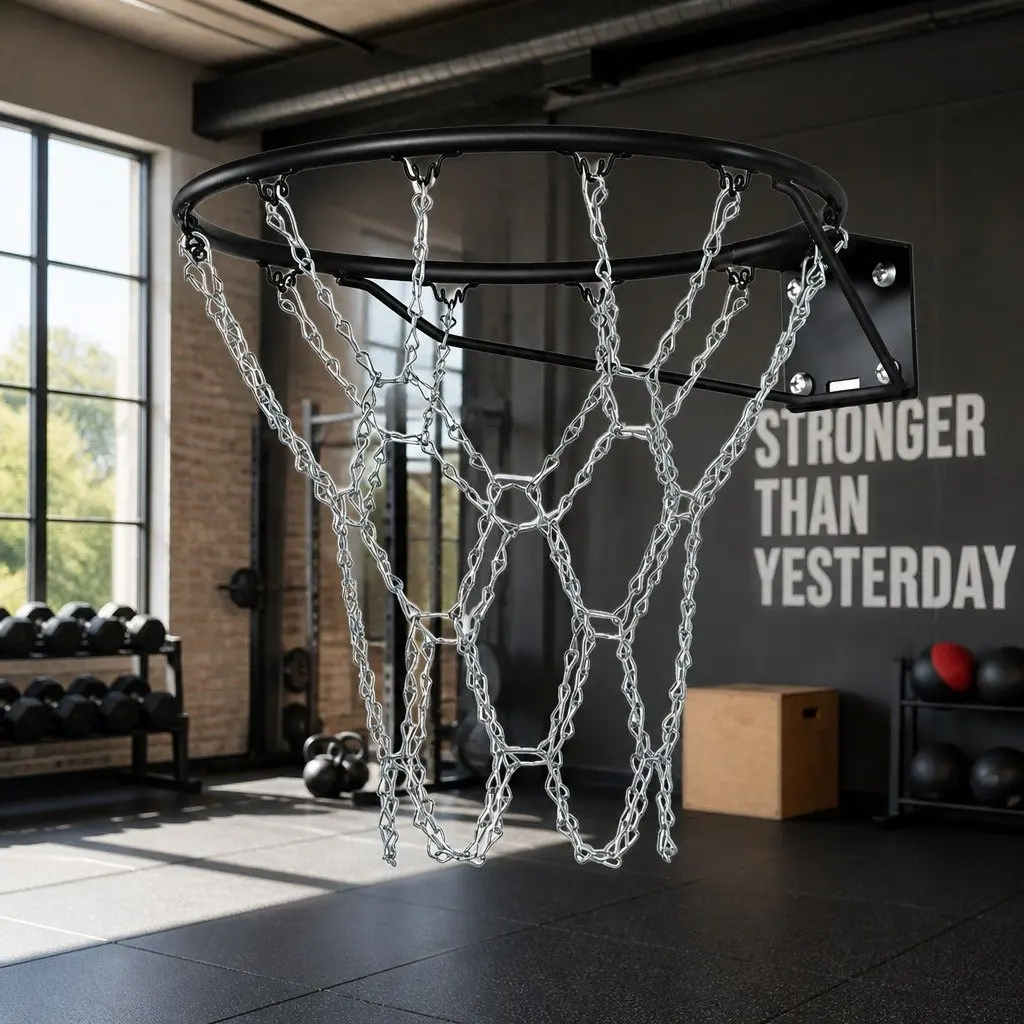 Steel Chain Basketball Net with Loops