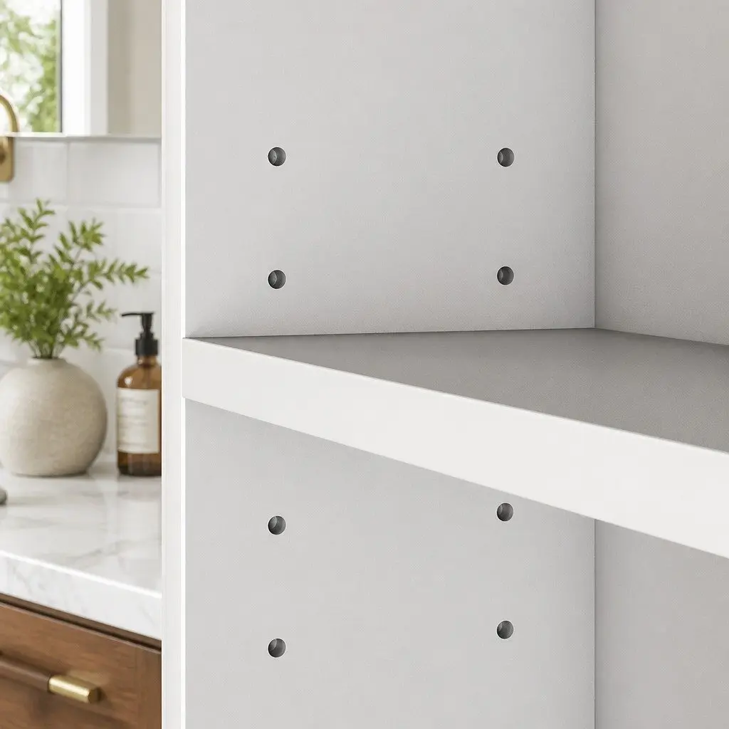 Bathroom Mirror Cabinet 75CM Wall-Mounted Storage Magnifying Glass Shelves