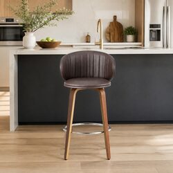 Your New Favorite Bar Stools—Set of 4 with Padded Seats