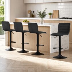 Bar Stools Set of 4: Compact Design and Comfort