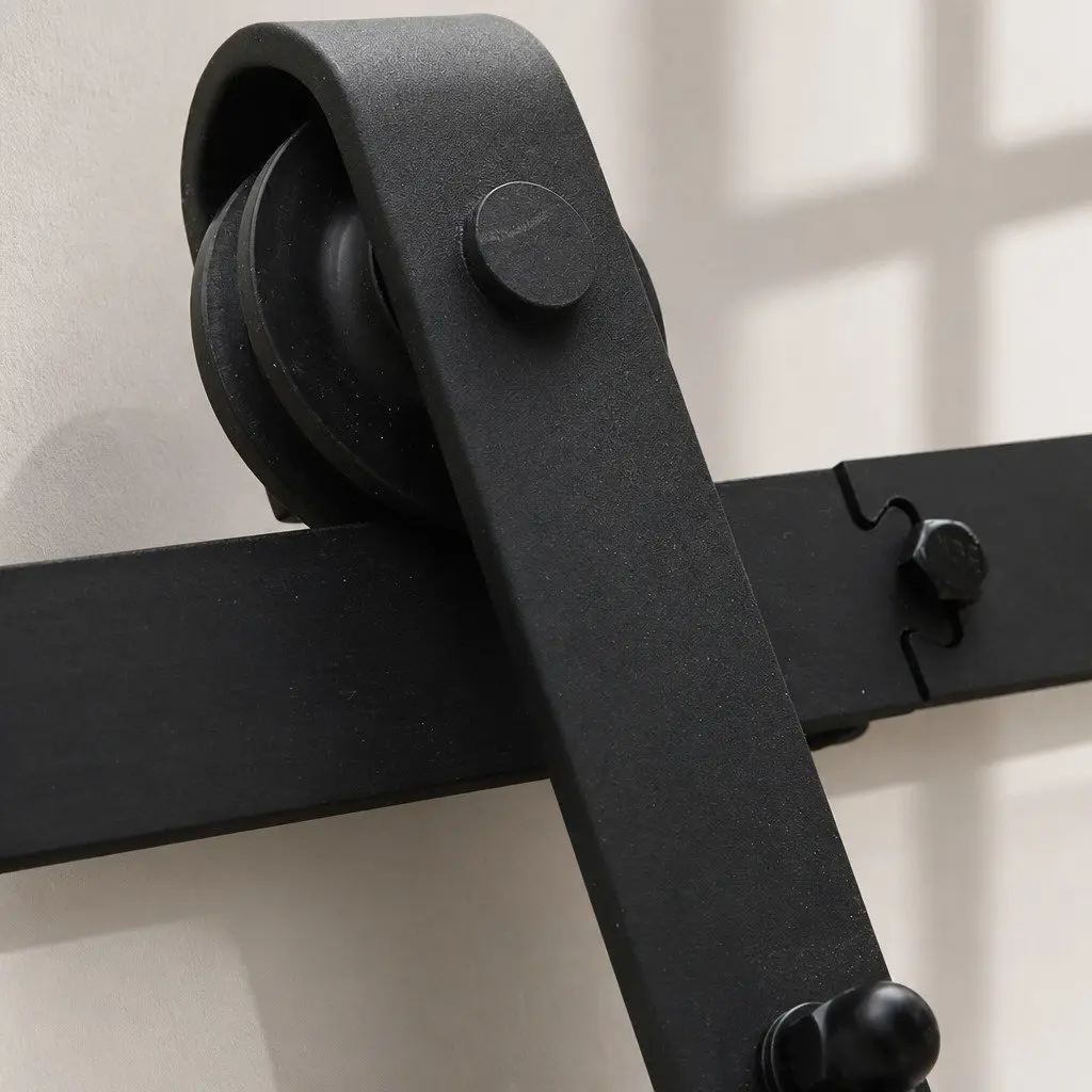 Sliding Barn Door Track Kit 3.05m-6.1m Double Door Hardware Rail System
