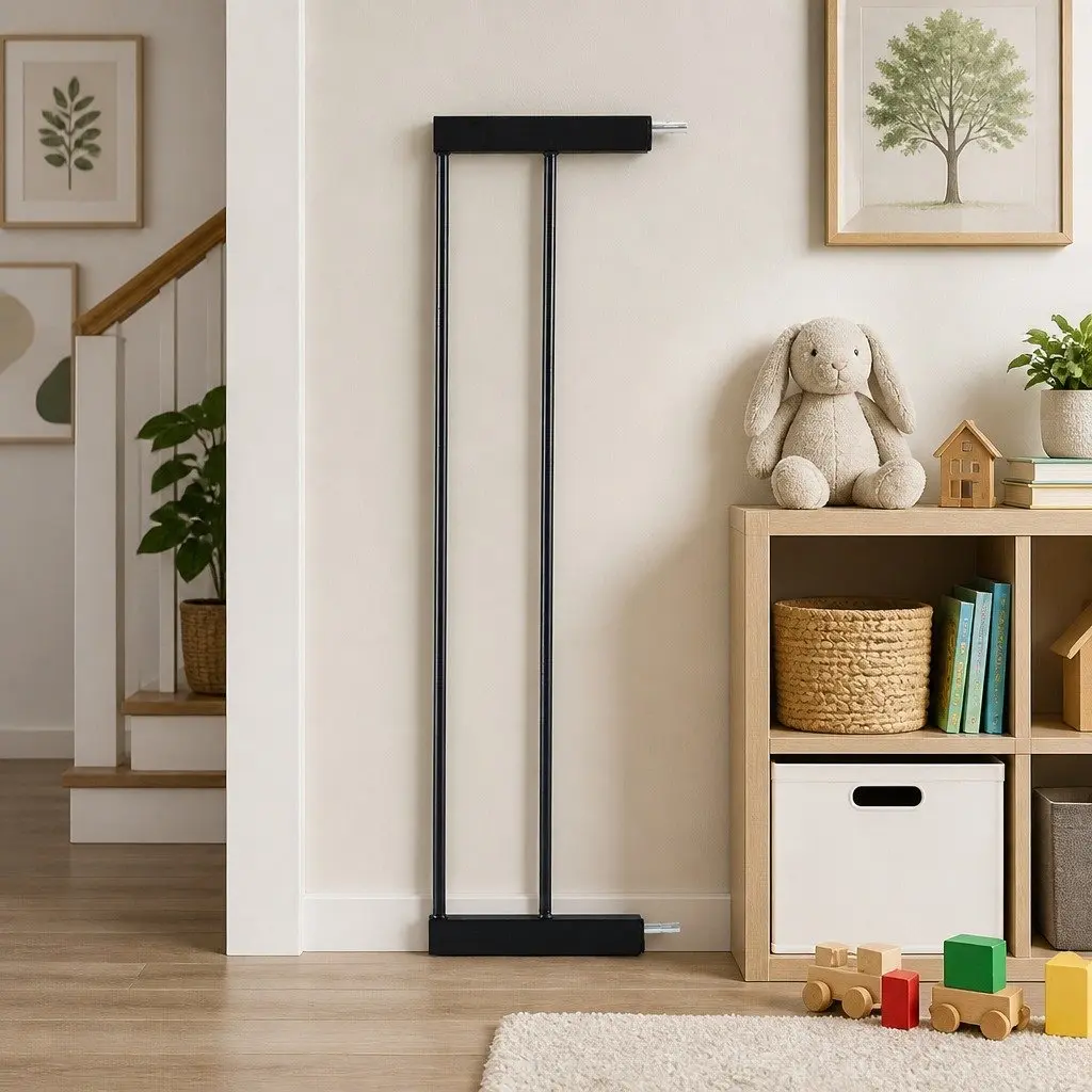 Extension Panel Black 10cm Wide for Pressure Mounted Safety Gate