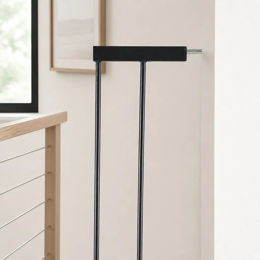 Extension Panel Black 10cm Wide for Pressure Mounted Safety Gate