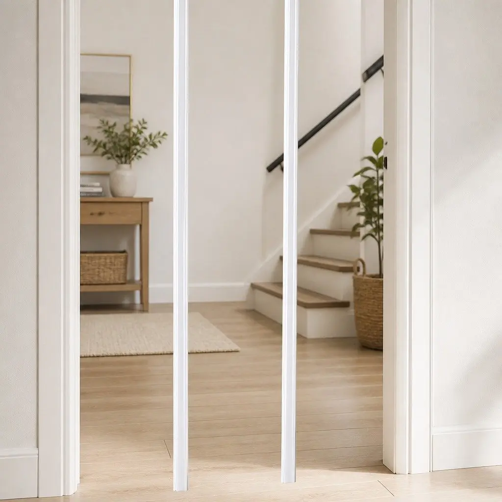 Baby Safety Gate Extension Panel White 10cm Wide