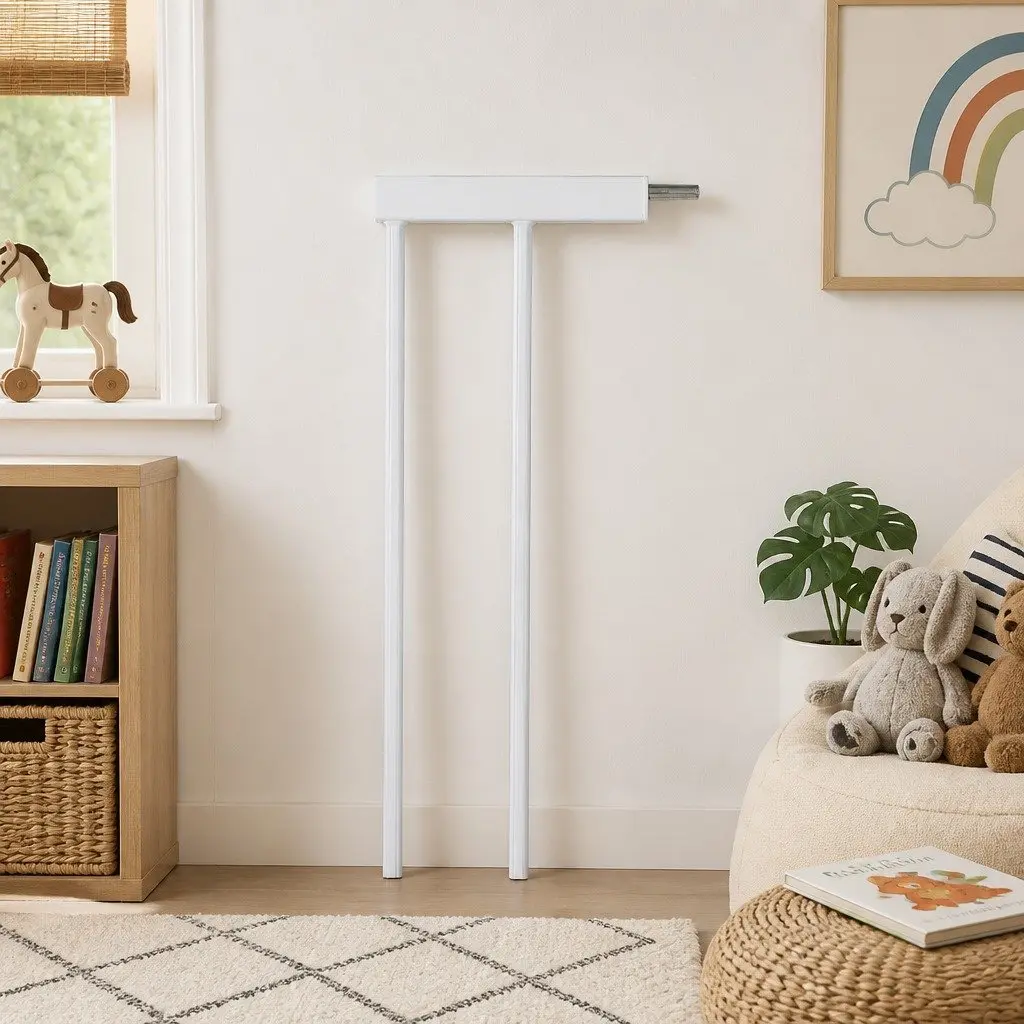 Baby Safety Gate Extension Panel White 10cm Wide