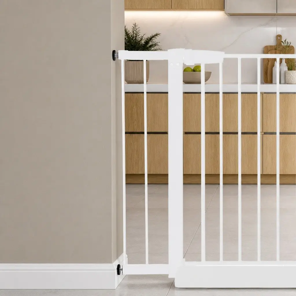 Baby Safety Gate Extension Panel White 10cm Wide