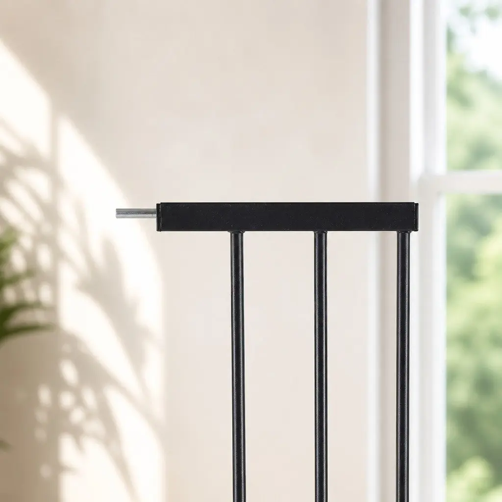 Black Extension Panel 20cm Wide Only - No Safety Gate Included