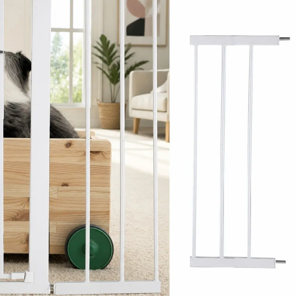 Extension Panel White 20cm for Pressure Mounted Gate