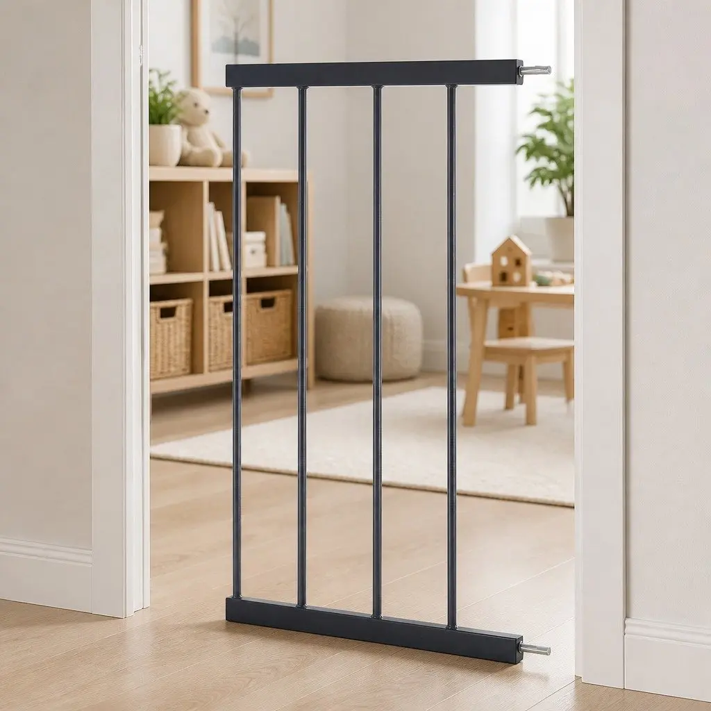 30cm Black Extension Panel for Baby Safety Gate / No Gate Included