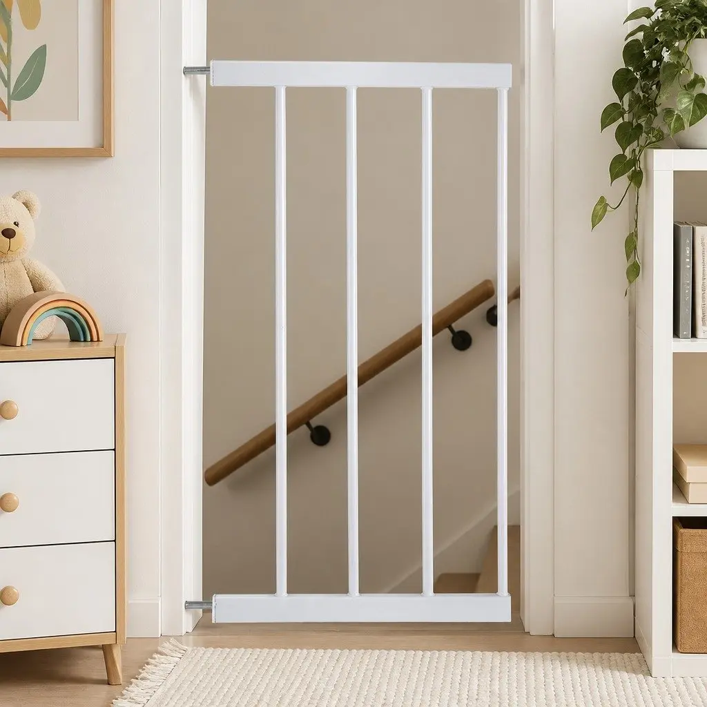 30cm White Extension Panel for Pressure Mounted Safety Gate