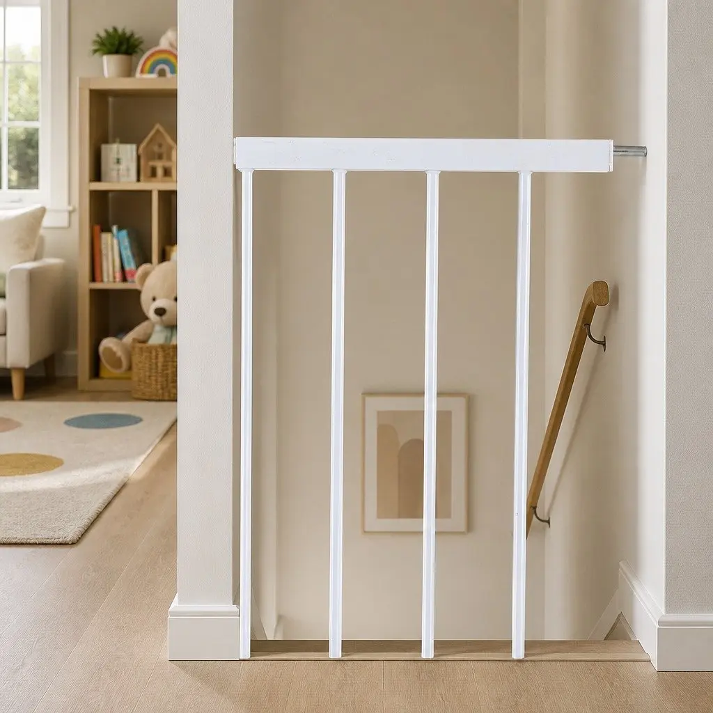 30cm White Extension Panel for Pressure Mounted Safety Gate
