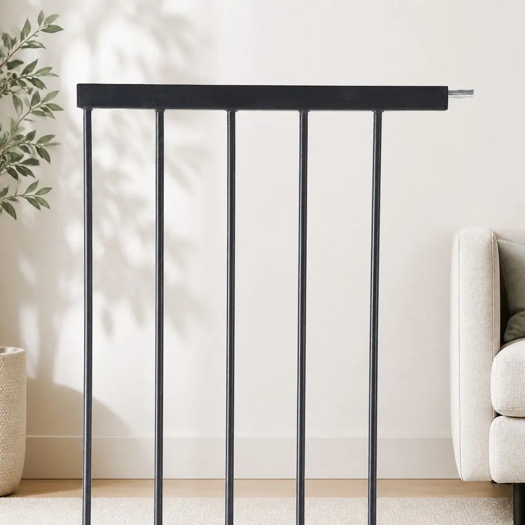 Extension Panel 45cm Black for Baby Safety Gate Pressure Mounted