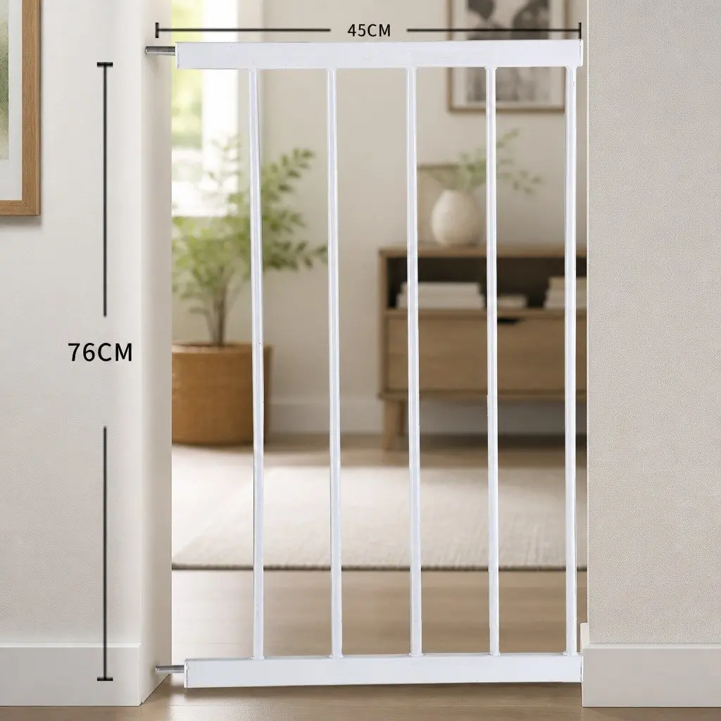 White Extension Panel 45cm for Pressure Mounted Safety Gate