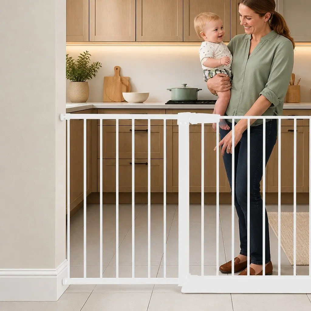 White Extension Panel 45cm for Pressure Mounted Safety Gate