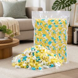 Concise 5lbs Shredded Memory Foam Filler for Various Uses