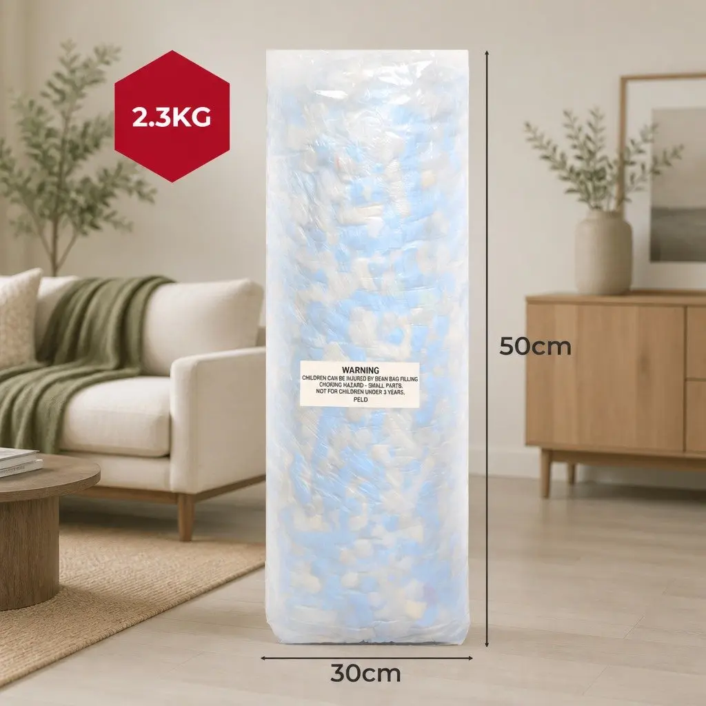 Shredded Memory Foam Filling Bean Bag Cushion Pillow Stuffing Large Grains 2.3kg