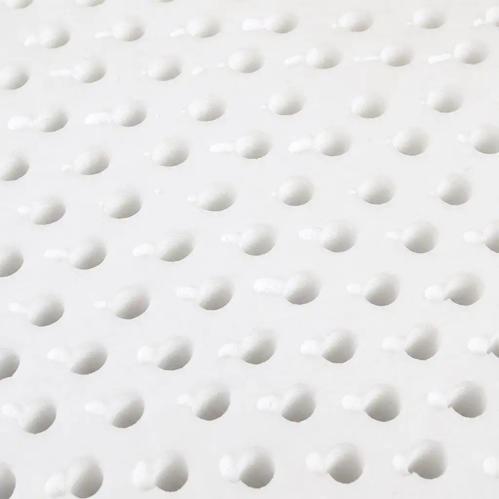 Natural Latex Pillow White 60cm x 40cm Removable Cover Cervical Neck Support Breathable Sleep Pair
