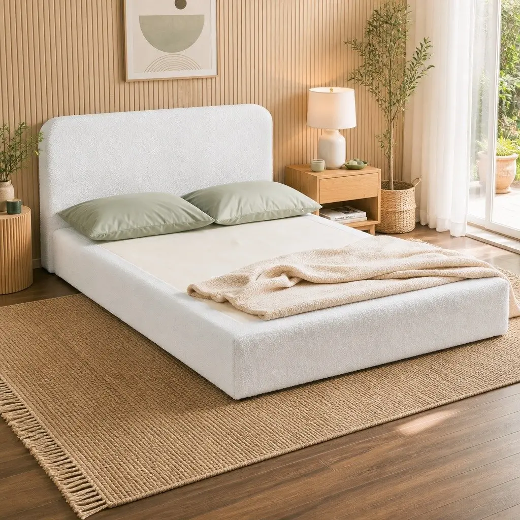 Compression Bed Frame Double Size No Assembly Vacuum Packed High Density Sponge
