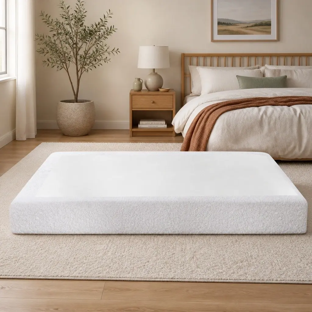 Compression Bed Frame Double Size No Assembly Vacuum Packed High Density Sponge