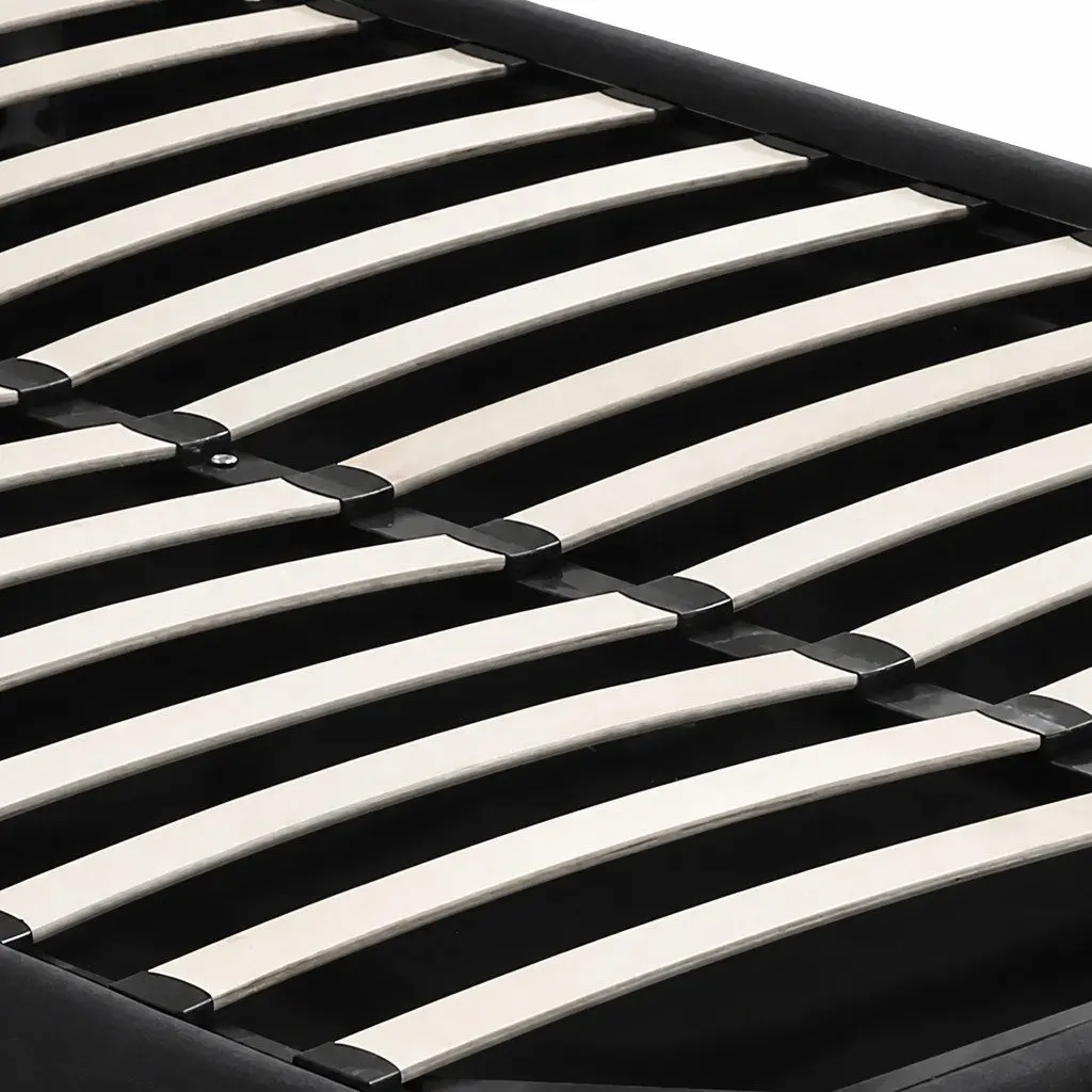 Double Gas Lift Bed Frame with Storage