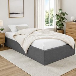 Compact Gas Lift Storage Bed Frame for King Singles