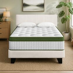 King Single Bed Frame with Hybrid Mattress: Quality and Comfort