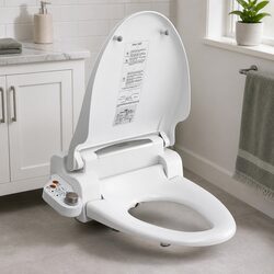 Compact and Efficient Electric Bidet Toilet Seat
