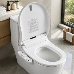 Smart Electric Bidet Toilet Seat with Adjustable Features