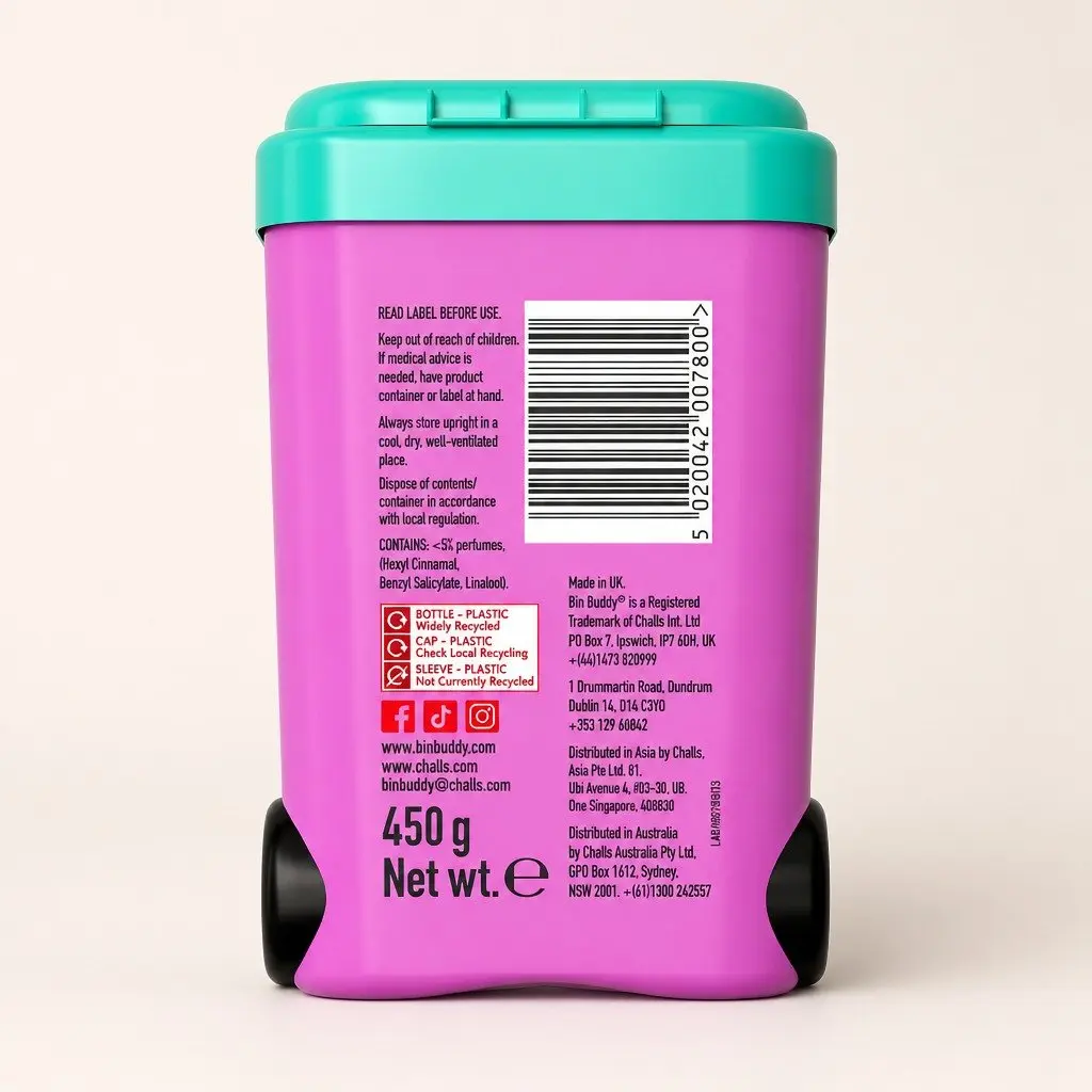 Odour Control Powder Fresh Spring Blossom 450g Neutraliser for Home Office