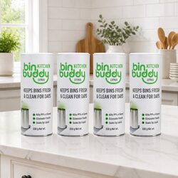 Citrus 550g Powder x4 Pack Odour Control Fresh Scent Household Bins