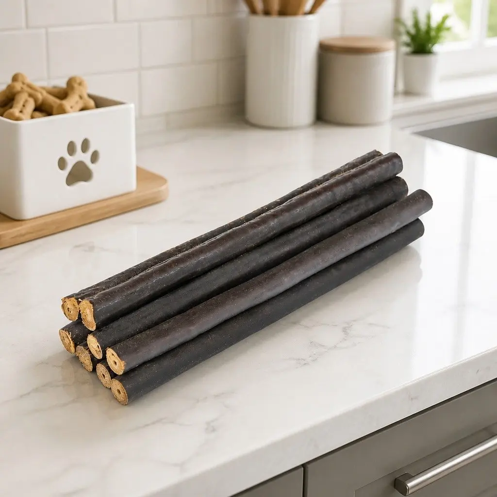 Dog Treats Beef Liver Sticks Soft Chew Juicy Training Rewards 25 Pack Suitable for All Dog Sizes