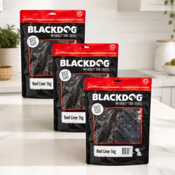Beef Liver Dog Treats 1kg x3 – A Delightful Snack